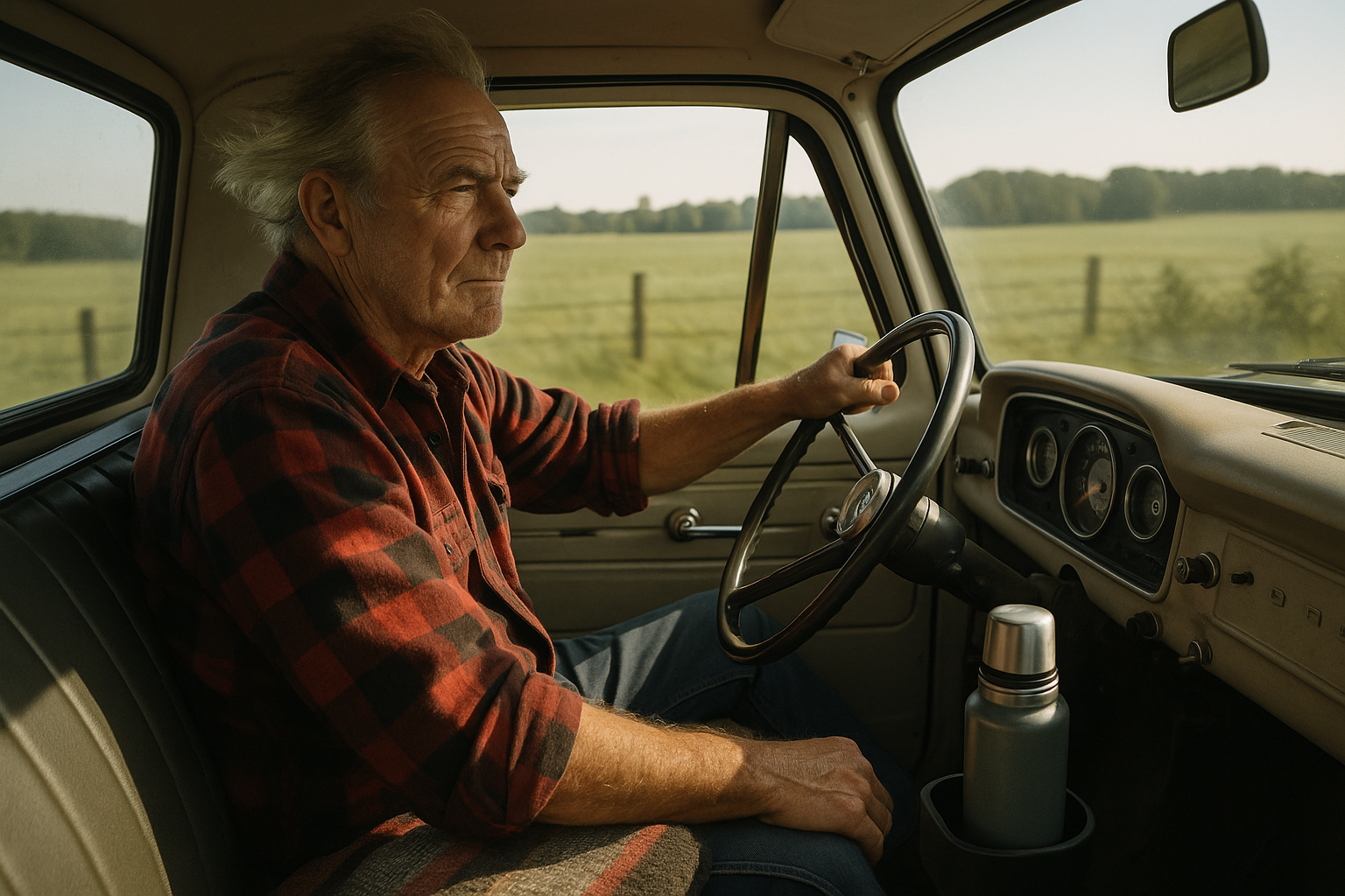 Bob driving
