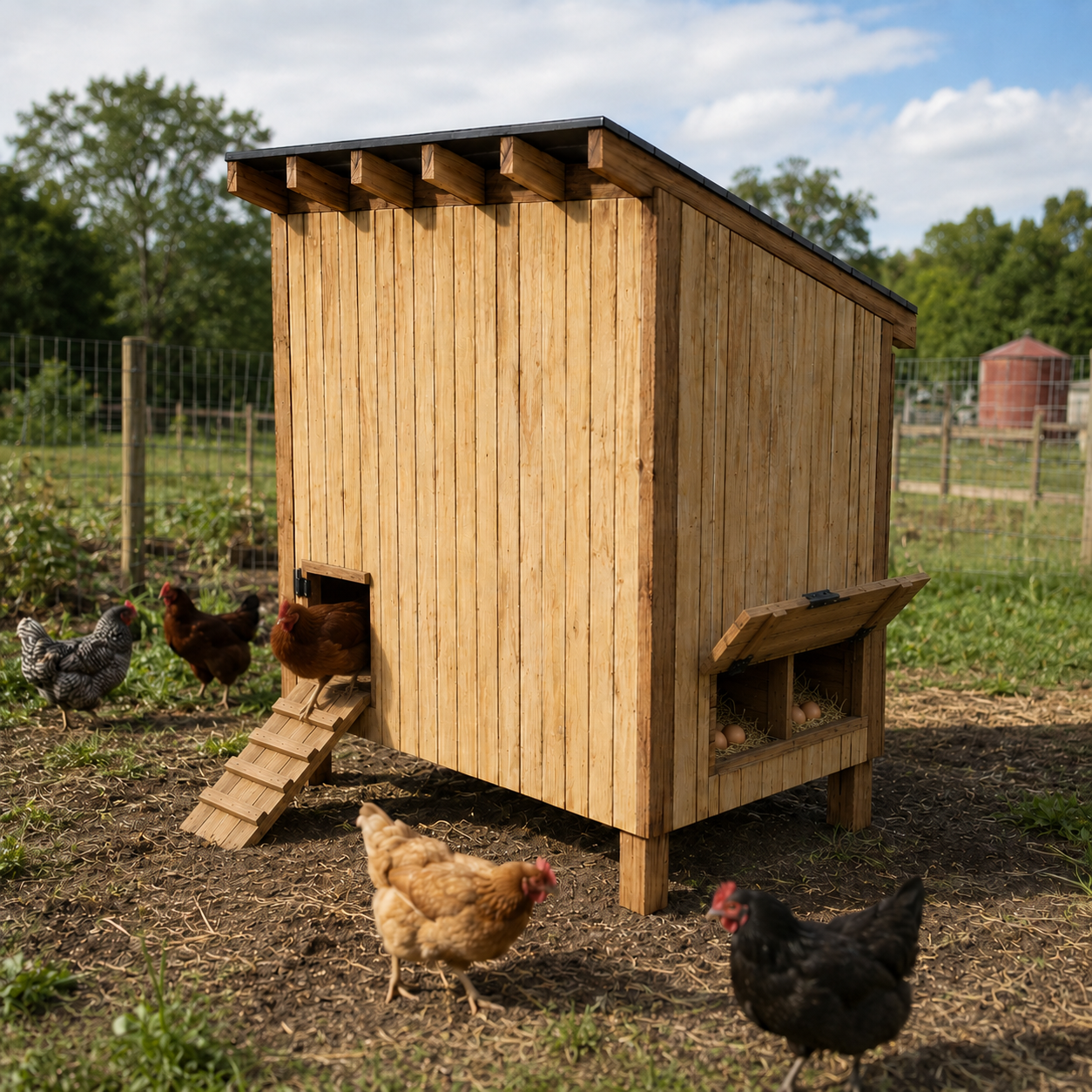Backyard Chicken Coop