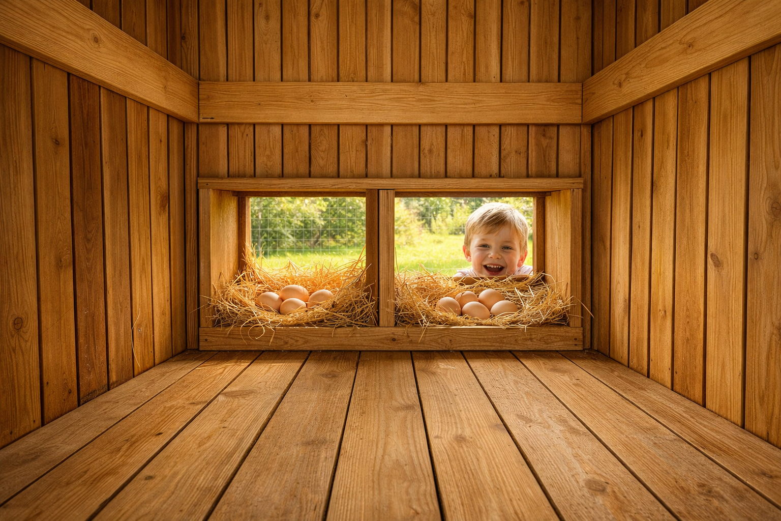 Backyard Chicken Coop — view 2